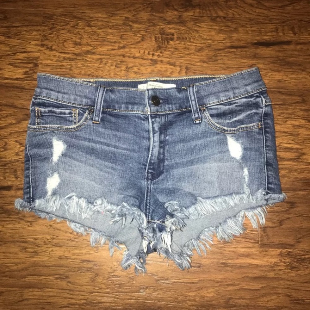 Frayed shorts